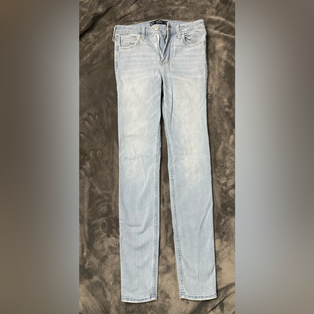 High waist skinny jeans